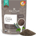 Navitas Organics Chia Seeds Ã¢â‚¬â€œ For Chia Pudding, Smoothies, Baking, Salads & More Ã¢â‚¬â€œ Omega 3, Fiber, Minerals - USDA Organic, Non GMO, Kosher, Gluten Free, Keto (8oz. Bag, 8 Servings)
