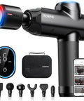 Renpho Massage Gun Deep Tissue With Heat And Cold Fsa Hsa Eligible Percussion Muscle Massage Gun Bluetooth Handheld Massager Gun Power+ Thermacool
