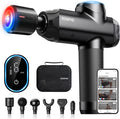 Renpho Massage Gun Deep Tissue With Heat And Cold Fsa Hsa Eligible Percussion Muscle Massage Gun Bluetooth Handheld Massager Gun Power+ Thermacool