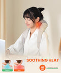 Cordless Neck Massager With Heat, 4D Deep Kneading Neck Shoulder Massager For Pain, Shiatsu Back Massager Pillow For Neck And Shoulder, Gifts For Men, Women