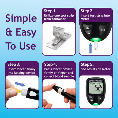 Bayer Contour Next Blood Glucose Test Strips 100 Each