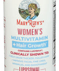 Maryruth's Women's Multivitamin + Lustriva Hair Growth Liposomal 1522 Fl Oz 10000Mcg