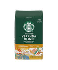 Starbucks Ground Coffee, Starbucks Blonde Roast Hot or Iced Coffee, Veranda Blend, 28 oz
