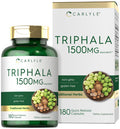 Carlyle Triphala Capsules 1500mg 180 Count