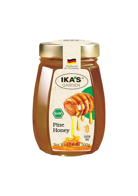 Ika's Garden Raw Manuka Honey with Blossom Honey - 100% Pure, Unfiltered, Gluten-Free Ã¢â‚¬â€œ Product of Germany, 17.6 oz (500g) Jar
