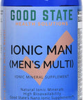 Good State Ionic Man Men'S Liquid Ionic Multi Mineral Vegan Dietary Supplement 15 Different Minerals (8 Oz.)