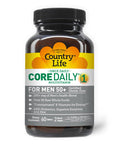 Country Life Core Daily-1 Multivitamin For Men 50+ Energy Support 60 Tablets 2 Month Supply Certified Gluten Free