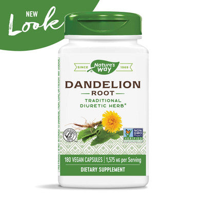 Nature's Way Dandelion Root,180 Vcaps (Pack of 2)