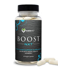 Karamd Boost Nxt | Nitric Oxide Booster Supplement | Natural L-Citrulline & L-Arginine Amino Acids | Improve Energy, Muscle Building & Performance | Non-Gmo, Gluten Free & Vegan Friendly (30 Servings)