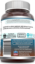 Amazing Nutrition Formulas Calcium Pyruvate 1500mg Per Serving 120 Capsules Supplement | Non-GMO | Gluten | Made in USA