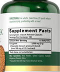 Carlyle Fenugreek Capsules 3000 Mg | 300 Count | Non-Gmo & Gluten Free Extract | Fenugreek Seeds
