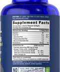Fish Oil 3000Mg | 900Mg Omega 3 | 90 Softgels | Lemon Flavor | Non-Gmo And Gluten Free Supplement