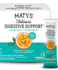 Matys Children s Digestive Support for Children Ages 4 Years and Older Kids Probiotic Powder, Prebiotic Probiotic, Supports Digestive Health and Regularity 30 Single Serve Packets