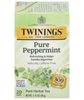 Twinings Lemon & Ginger, Caffeine-Free Herbal Tea Bags, 100 CT Box (1 Pack) | Spicy & Tangy, Ginger, Lemon Peel, Lemongrass, Blackberry Leaves, Soothe Digestion, 100 Foil Lined Individually Wrapped Bags