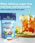 Sweetleaf Indulge Granular Sugar Replacement - All-Purpose Allulose and Monk Fruit Sweetener Blend with Inulin and Stevia Zero-Calorie Sugar Substitute Sugar- Baking Supplies 16 Oz