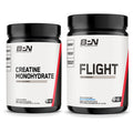 BARE PERFORMANCE NUTRITION Bpn Creatine Monohydrate & Whey Protein Powder Bundle