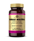 Solgar Female Multiple 120 Tablets - Multivitamin Mineral & Herbal Formula For Women - Advanced Phytonutrient - Vegan Gluten Free Dairy Free Kosher 40 Servings