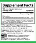 Jigsaw Health MagPure Malate, Premium Magnesium Capsules, 120 Capsules