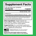 Jigsaw Health MagPure Malate, Premium Magnesium Capsules, 120 Capsules