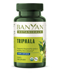 Banyan Botanicals Triphala Tablets - Organic Triphala Supplement With Amla, Haritaki & Bibhitaki For Digestion, Elimination & Healthy Gut Microbiome* 90 Tablets Non-Gmo Sustainably Sourced Vegan