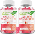 Calcium Gummies 600Mg With Vitamin D3, Calcium Magnesium Zinc Gummies For Bone & Immune Support, Calcium Supplement For Women & Men, Sugar Free, Vegan, Peach Flavor, 120 Count