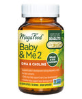 MegaFood Baby & Me 2 Prenatal Dha & Choline - Vitamins For Women - Plant-Based Liquid Dha And Choline For Baby'S Brain And Eye Development During Pregnancy - Vegan - 60 Capsules (30 Servings)