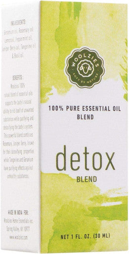 Woolzies Therapeutic Essential oil Blends (Detox)