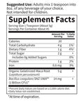 Garden of Life Organics Fair Trade Gelatinized Peruvian Maca Root Energy Boost 7.93 Oz (225G) Powder With Probiotics Certified Organic Non-Gmo Vegan & Gluten Free Herbal Supplements