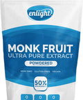 Enlight Sweetener, 100% Monkfruit Extract Sweetener | Zero Calories, Keto Friendly, Sugar Free Natural Sweetener, Ultra Pure Flavor, 1.76 Oz (Pack of 1)