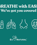 Eu Natural Breathe Inhaler Support Supplement Sinus Lungs Open & Clear Airways Seasonal Nasal Health Bronchial Wellness Healthy Chest Quercetin Vitamin D Bromelain Pills 60 Vegetarian Soft Capsules