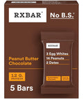 RXBAR Protein Bars, Protein Snack, Snack Bars, Peanut Butter Chocolate, 9.1oz Box (5 Count)
