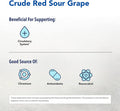North American Herb Spice Resvital 90 Capsules Crude Red Sour Grape Supports a Healthy Circulatory Response NaturalSource Antioxidants Vitamin C NonGMO 45 Servings