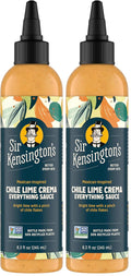 Sir Kensington, Chili Lime Crema Everything Sauce, 8.3 Fl Oz