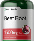 Beet Root Powder Capsules 1500mg | 250 Pills | Herbal Extract | Non-GMO, Gluten Free, and DNA Tested Supplement | by Horbaach