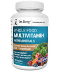 Dr Berg Nutritionals Whole Food Multivitamin With Minerals 60 Capsules