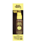 Sun Bum Original SPF 30 Sunscreen Scalp and Hair Mist I Vegan and Reef Friendly (Octinoxate Oxybenzone Free) I Broad Spectrum UVA/UVB Sunscreen Spray with Vitamin E I 2 OZ