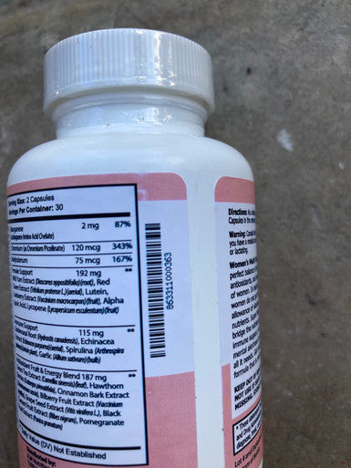 Jlm Nutritionals Super Naturals WomenS Daily Multi Vitamin Enhancer