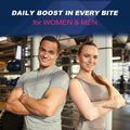 Multivitamin For Women 50+ & Men, Sugar Methylated Multivitamin Gummies With Glucosamine Chondroitin Msm For Senior, Chewable Multi Vitamin D3 K2 & A C E, B Complex, Algae Calcium Magnesium