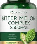 Bitter Melon Capsules | 200 Count | Non-Gmo & Gluten Free Extract | Complex Supplement | By Carlyle