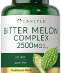 Bitter Melon Capsules | 200 Count | Non-Gmo & Gluten Free Extract | Complex Supplement | By Carlyle