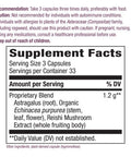 Nature'S Way Ecea Astragalus & Reishi, Immune Support*, 100 Capsules