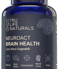 Neuroact Brain Health Memory, Focus, Concentration, Mental Clarity With Cognatiq, Vitamin B3 & B6 Manage Stress & Elevate Mood Holistic Brain Health Formula, Sustained Energy & Well Being