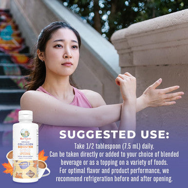 Maryruth Organics Collagen Booster Liposomal Sugar Liquid Collagen Booster with Vitamin C Vitamin E Zinc Copper & Silica Skin Care & Joint Support Supplement Vegan Non-GMO 7.6 Fl Oz