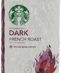 Starbucks Whole Bean Coffee, Dark Roast Coffee, French Roast, 100% Arabica, 1 bag (28 oz)