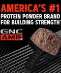 Gnc Amp Wheybolic Protein Powder | Targeted Muscle Building And Workout Support Formula | Pure Whey Protein Powder Isolate With Bcaa | Gluten Free | Classic Vanilla | 25 Servings
