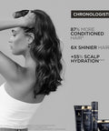 Kerastase Chronologiste Regenerant Shampoo | Revitalizes Hair & Scalp | With Hyaluronic Acid & Vitamin E | For Dull Dry Brittle & Sensitized Hair Types | 8.5 Fl Oz