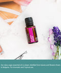 Nature s Fusions Clary Sage 100% Pure and Essential Oils 15 mL