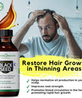 Mother Nature Organics Superfoods for Organic Living Usda Organic Black Seed Oil (8Oz) - Premium Cold-Pressed, Non-Gmo, Unrefined, Vegan Nigella Sativa Oil. Potent For Digestive Health, Immune Support, Brain Function, And Joint Mobility.