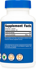 Nutricost Zinc Picolinate 50mg 120 Vegetarian Capsules GlutenFree GMOFree