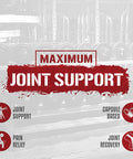 5% Nutrition Rich Piana Joint Defender Maximum Joint Support Supplement | Collagen, Glucosamine, Chondroitin, Turmeric Curcumin with Black , MSM, Hyaluronic | 200 Capsules, 25 Servings